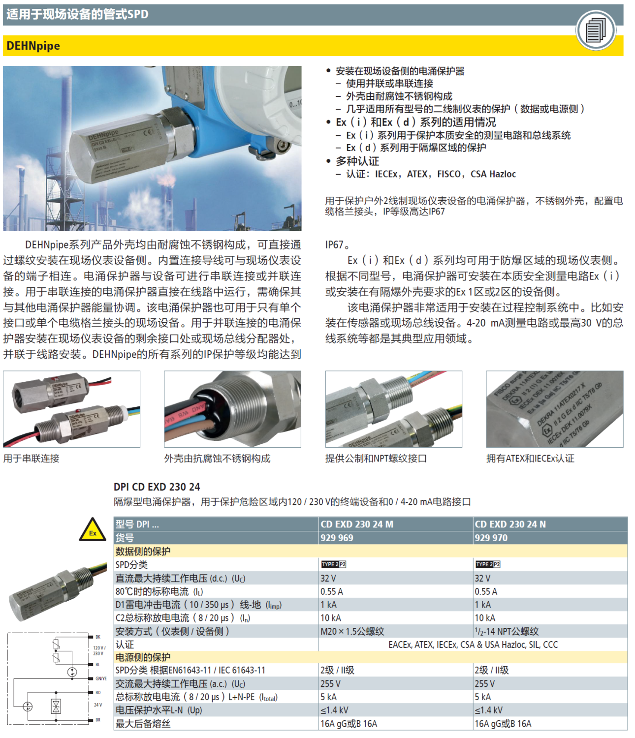 DPI CD EXD 230 24 M(929 969)，DPI CD EXD 230 24 N(929 970)